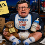 “Nation Mourns As Stephen Colbert Finally Runs Out Of Trump Impressions”