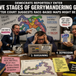 Democrats Reportedly Enter “Five Stages of Gerrymandering Grief” After Court Suggests Race-Based Maps Might Be Bad