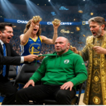 UFC President Dana Blight Recalls Absurd Courtside Showdown: Warriors Owner Demanded He Trade His Celtics Hoodie for a “Sacred Golden State Aura Cloak”