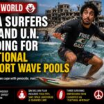 Gaza Surfers Demand U.N. Funding For Emotional Support Wave Pools